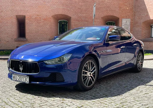 warszawa Maserati Ghibli cena 145000 przebieg: 74000, rok produkcji 2015 z Warszawa